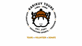What Karikuy.org website looked like in 2019 (4 years ago)