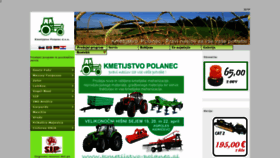 What Kmetijstvo-polanec.si website looked like in 2019 (4 years ago)