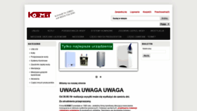 What Kormet.pl website looked like in 2019 (4 years ago)
