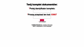 What Komplet.t-mobile.pl website looked like in 2019 (4 years ago)