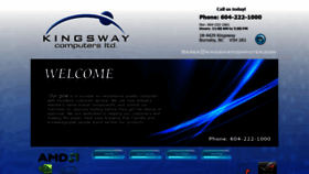 What Kingswaycomputer.com website looked like in 2019 (4 years ago)