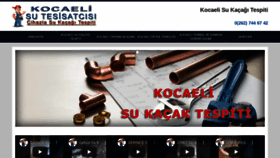 What Kocaelisukacagitespiti.com website looked like in 2019 (4 years ago)