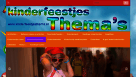 What Kinderfeestjesthema.nl website looked like in 2019 (4 years ago)