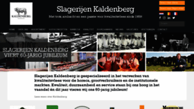 What Kaldenberg.nl website looked like in 2019 (4 years ago)