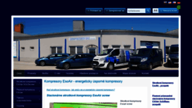 What Kompresory-esoair.sk website looked like in 2019 (4 years ago)