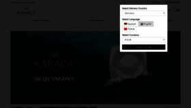 What Karaca.com.de website looked like in 2019 (4 years ago)