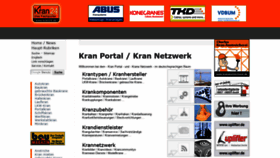What Kran24.de website looked like in 2019 (4 years ago)