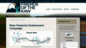 What Kansasriver.org website looked like in 2019 (6 years ago)