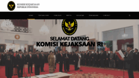 What Komisi-kejaksaan.go.id website looked like in 2019 (4 years ago)