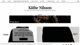 What Kathe.nu website looked like in 2019 (4 years ago)