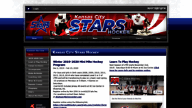 What Kcstarshockey.com website looked like in 2019 (6 years ago)