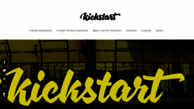 What Kickstartfitness.ie website looked like in 2019 (4 years ago)