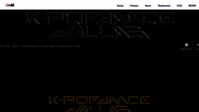 What Kpopdancedallas.com website looked like in 2019 (4 years ago)
