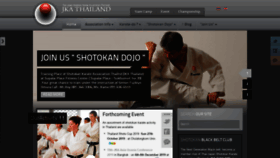 What Karatethai.com website looked like in 2019 (4 years ago)