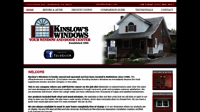 What Kinslows.com website looked like in 2019 (4 years ago)