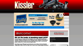 What Kissler.com website looked like in 2019 (4 years ago)