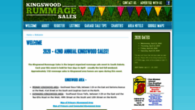 What Kingswoodrummage.com website looked like in 2019 (4 years ago)
