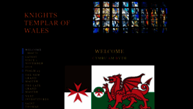 What Knightstemplar-wales.org website looked like in 2019 (4 years ago)