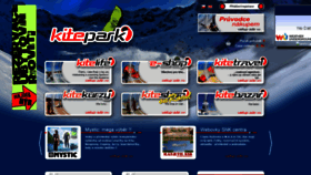 What Kite-park.cz website looked like in 2019 (4 years ago)