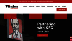 What Kfcfryers.com website looked like in 2019 (4 years ago)