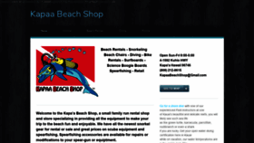 What Kapaabeachshop.com website looked like in 2019 (4 years ago)