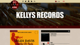 What Kellysrecords.com website looked like in 2019 (4 years ago)