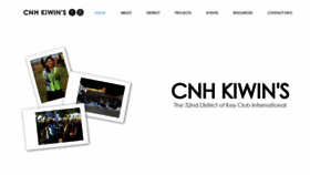 What Kiwins.org website looked like in 2019 (5 years ago)
