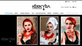 What Korkyrajewelry.com website looked like in 2019 (4 years ago)