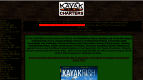 What Kayak-charters.com website looked like in 2019 (4 years ago)