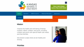What Kansasmch.org website looked like in 2019 (4 years ago)