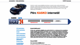 What Kasko24.lv website looked like in 2019 (4 years ago)