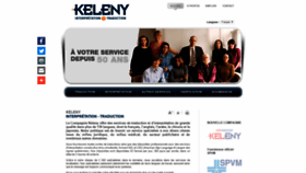 What Keleny.com website looked like in 2019 (4 years ago)