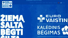 What Kaledinisbegimas.lt website looked like in 2019 (6 years ago)