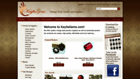 What Kayliegems.com website looked like in 2019 (4 years ago)
