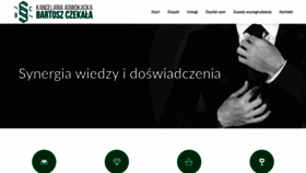 What Kancelaria-czekala.pl website looked like in 2019 (4 years ago)