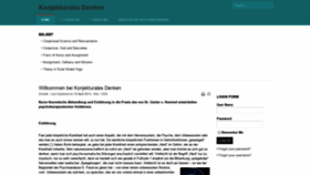 What Konjekturalesdenken.de website looked like in 2019 (4 years ago)