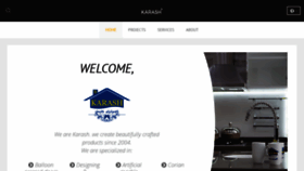 What Karashco.com website looked like in 2019 (4 years ago)