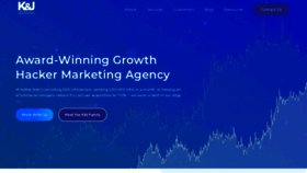 What Kjgrowth.com website looked like in 2019 (4 years ago)