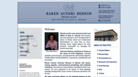What Kabensonattorney.com website looked like in 2019 (4 years ago)