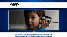What Kbkgroup.com website looked like in 2019 (4 years ago)