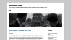What Kenningtonrunoff.com website looked like in 2019 (4 years ago)