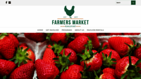 What Kingsportfarmersmarket.org website looked like in 2019 (4 years ago)