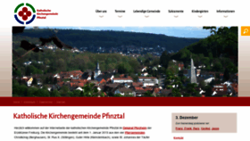 What Kath-pfinztal.de website looked like in 2019 (4 years ago)