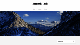 What Kennedyforutah.com website looked like in 2019 (4 years ago)