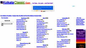 What Kolkataclassic.com website looked like in 2019 (4 years ago)