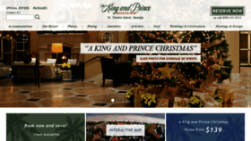 What Kingandprince.com website looked like in 2019 (4 years ago)