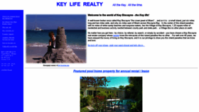 What Keylife.com website looked like in 2019 (4 years ago)