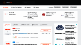 What Kuponhub.fr website looked like in 2019 (4 years ago)