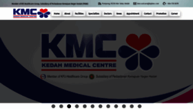 What Kedahmedical.com.my website looked like in 2019 (4 years ago)