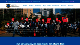 What Kmpdu.org website looked like in 2019 (4 years ago)